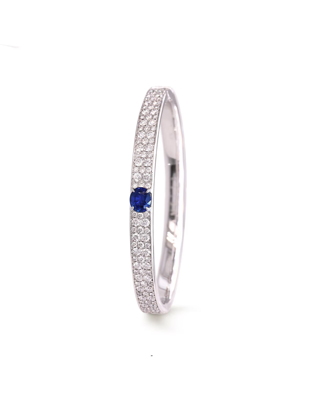 SAPPHIRE DIAMOND BANGLE