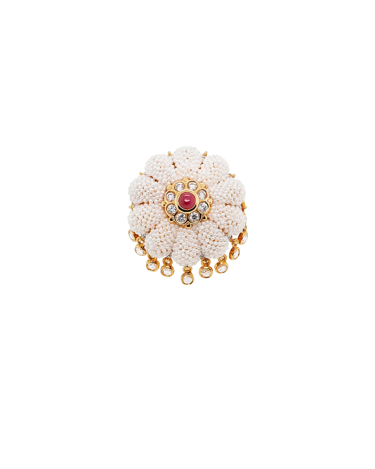 PEARL DIAMOND RING