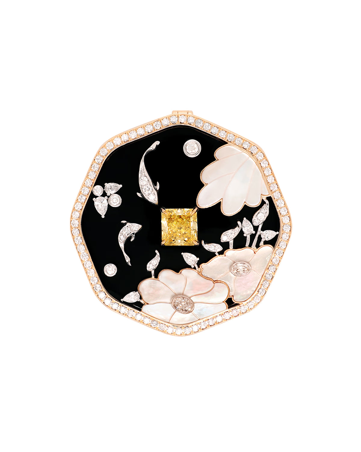 Orient 金鑽胸針
