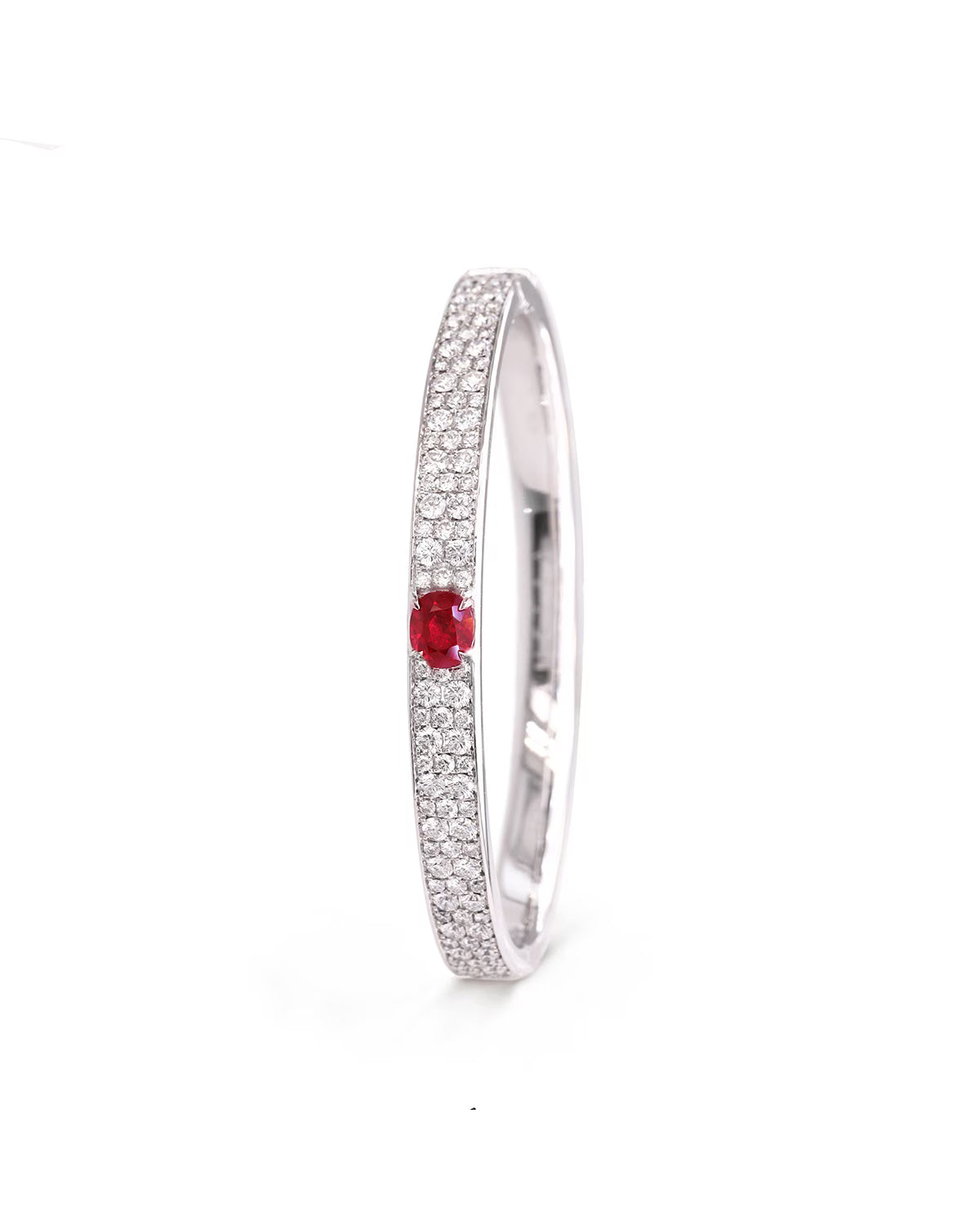 RUBY DIAMOND BANGLE