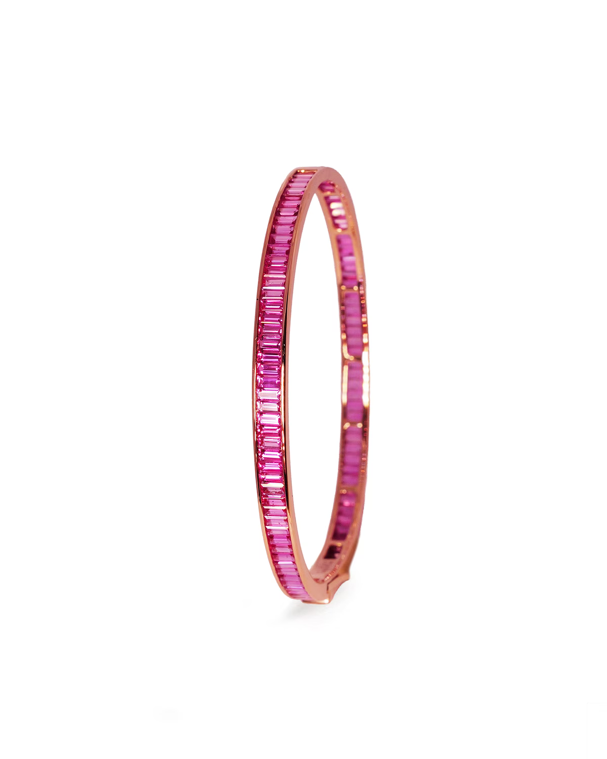 PINK SAPPHIRE BANGLE