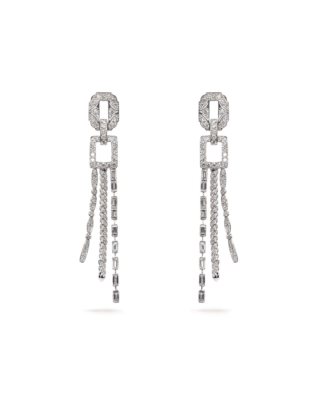 DIAMOND CHANDELIER EARRINGS