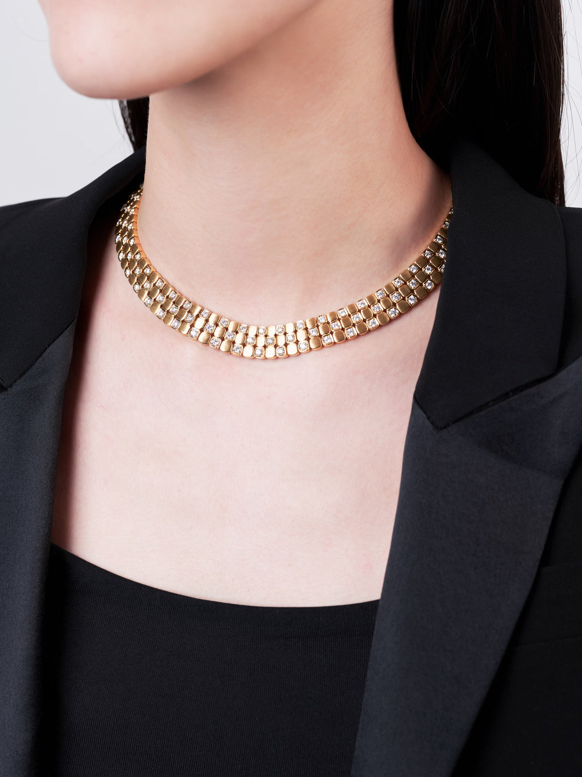 DIAMOND GOLD NECKLACE
